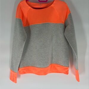 Athleta Fuse Sweatshirt in Cosmic Orange